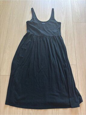 Classic Black Midi Dress